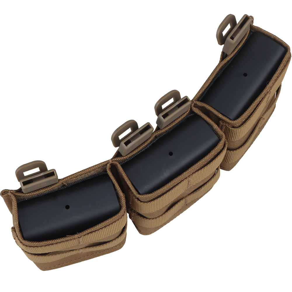 WOSPORT FAST 7.62 TRIPLE MAG POUCH (MEDIUM)[WST-MG-F-17]
