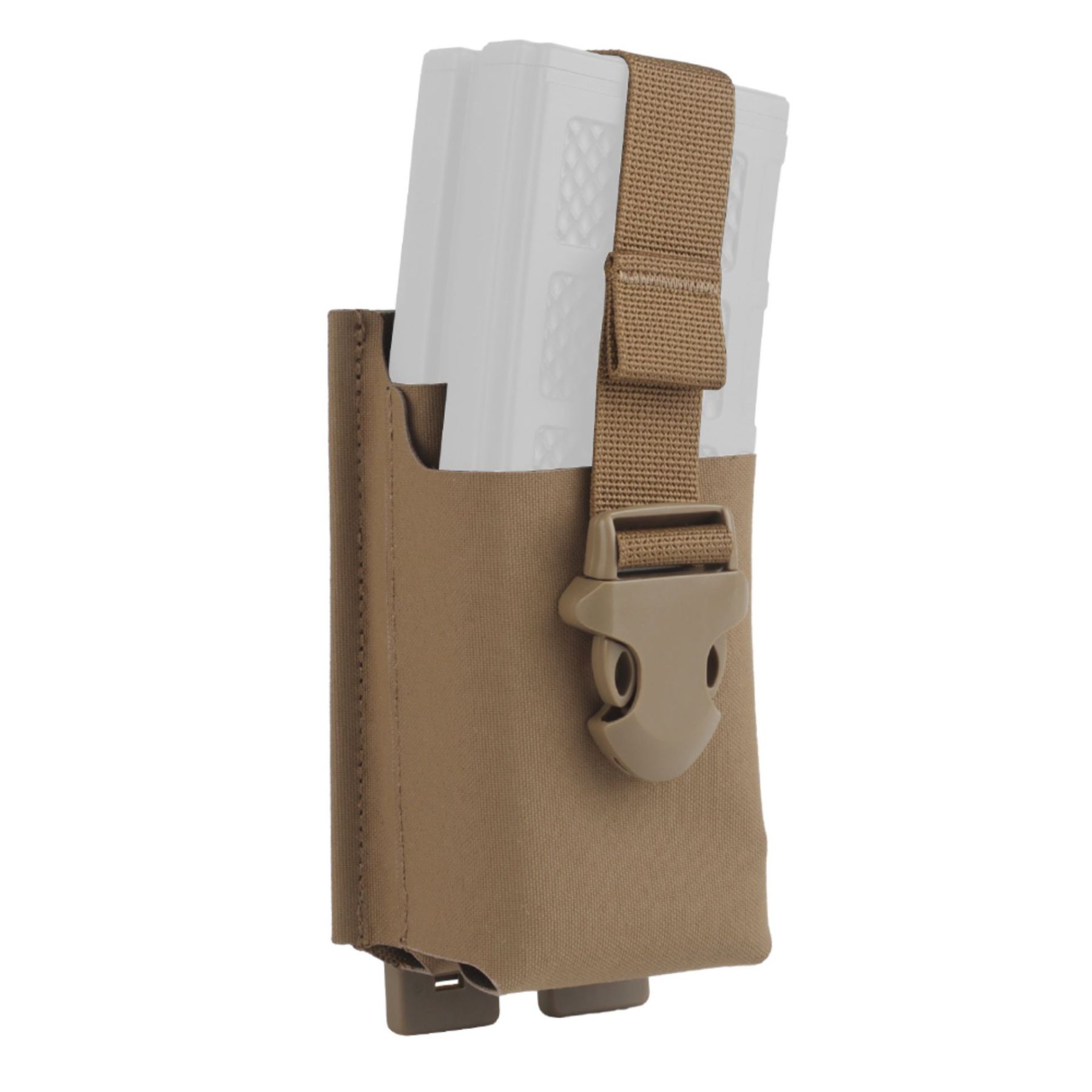 WOSPORT 5.56 WEBBING DOUBLE MAG POUCH [WST-MG-119]