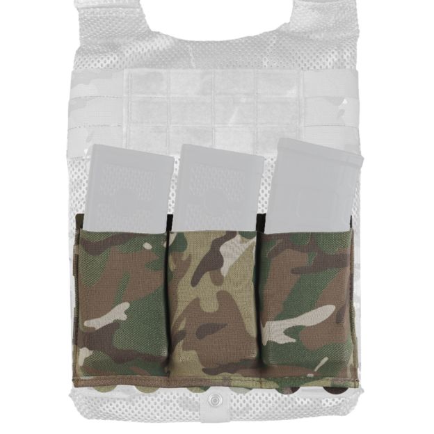 WOSPORT LIGHTWEIGHT ELASTIC TRIPLE MAG POUCH [WST-MG-116]