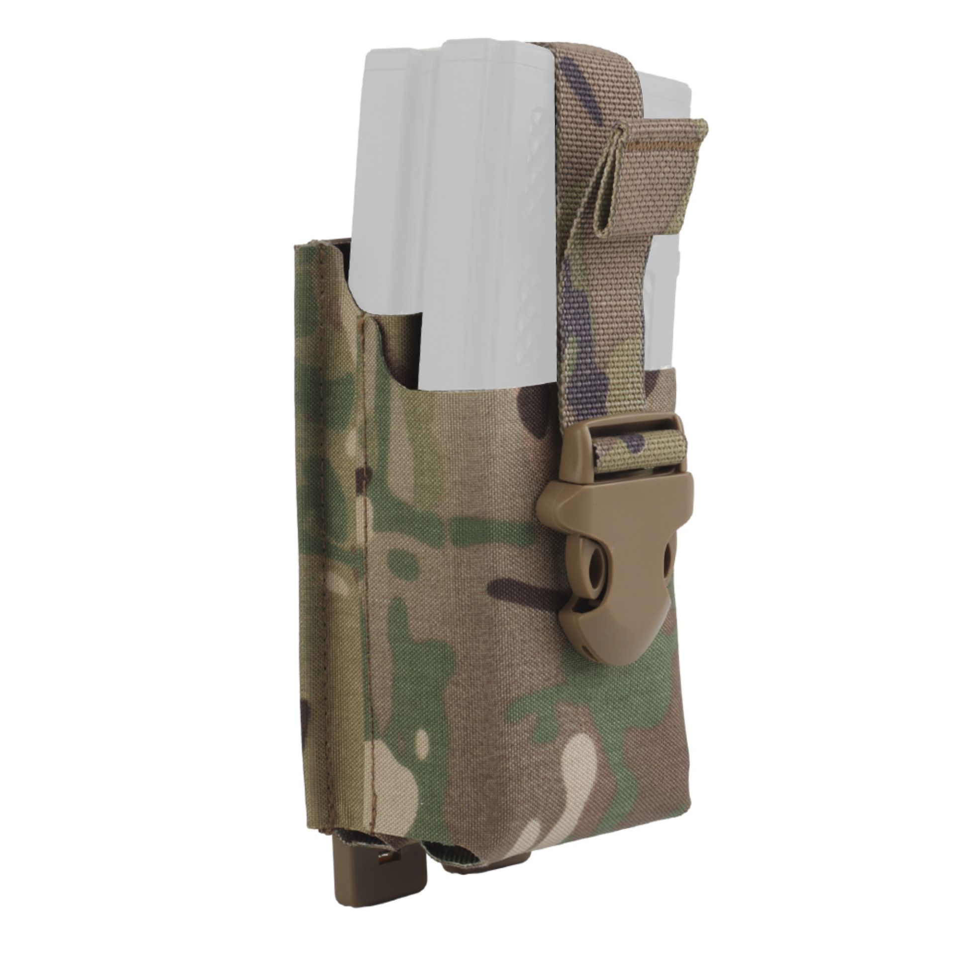 WOSPORT 5.56 WEBBING DOUBLE MAG POUCH [WST-MG-119]