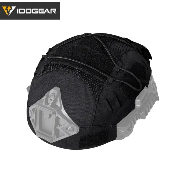 IDOGEAR TACTICAL HELMET COVER FOR WENDY HELMET WITH NVG BATTERY POUCH [IG-HC3814]