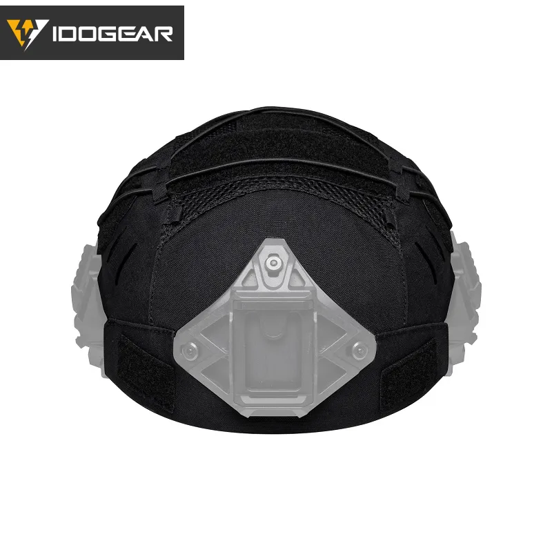 IDOGEAR TACTICAL HELMET COVER FOR WENDY HELMET WITH NVG BATTERY POUCH [IG-HC3814]