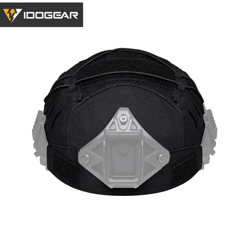 IDOGEAR TACTICAL HELMET COVER FOR WENDY HELMET WITH NVG BATTERY POUCH [IG-HC3814]
