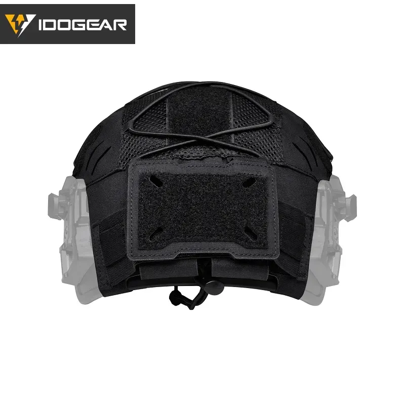 IDOGEAR TACTICAL HELMET COVER FOR WENDY HELMET WITH NVG BATTERY POUCH [IG-HC3814]