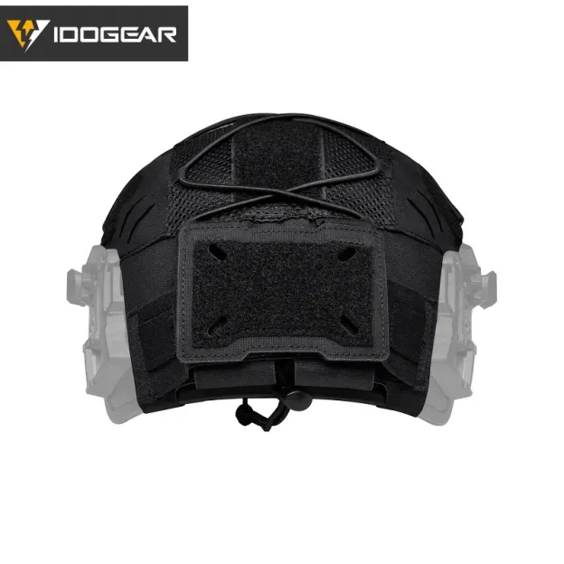 IDOGEAR TACTICAL HELMET COVER FOR WENDY HELMET WITH NVG BATTERY POUCH [IG-HC3814]