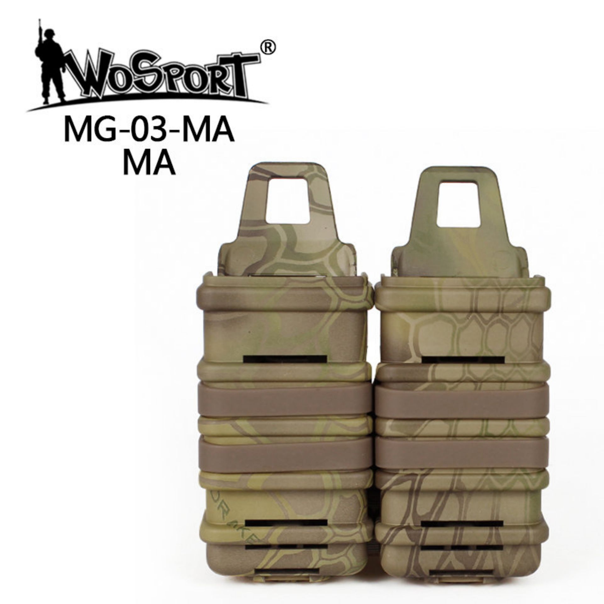WOSPORT 9MM FAST MAG POUCH [WST-MG-03]