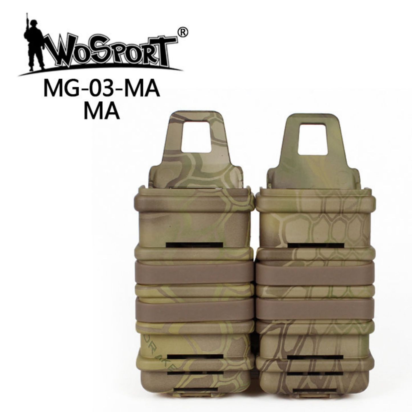 WOSPORT 9MM FAST MAG POUCH [WST-MG-03]