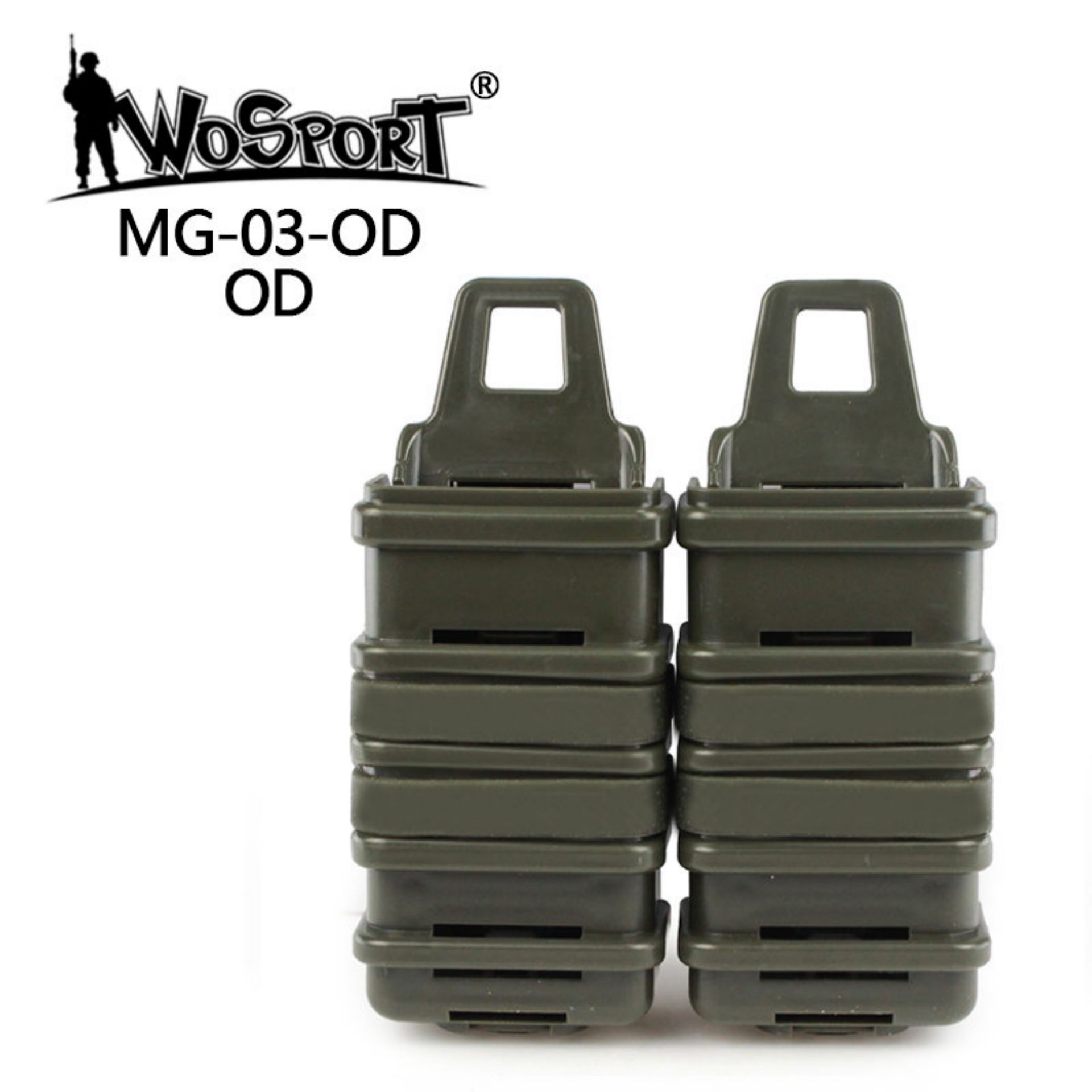 WOSPORT 9MM FAST MAG POUCH [WST-MG-03]