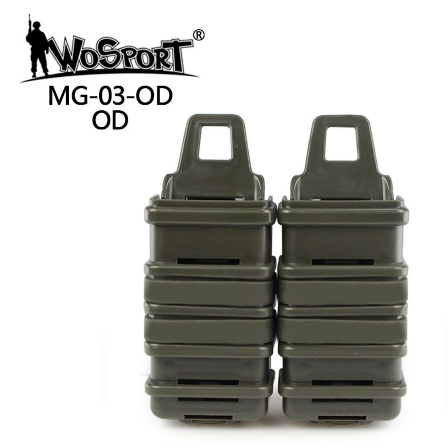 WOSPORT 9MM FAST MAG POUCH [WST-MG-03]
