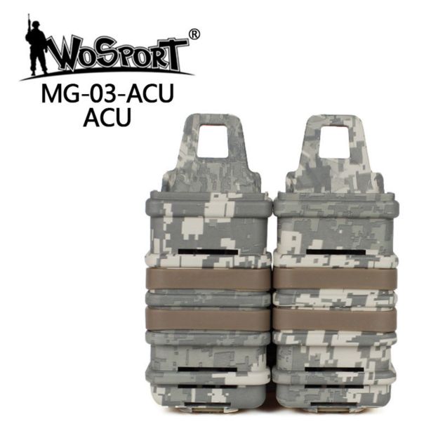 WOSPORT 9MM FAST MAG POUCH [WST-MG-03]