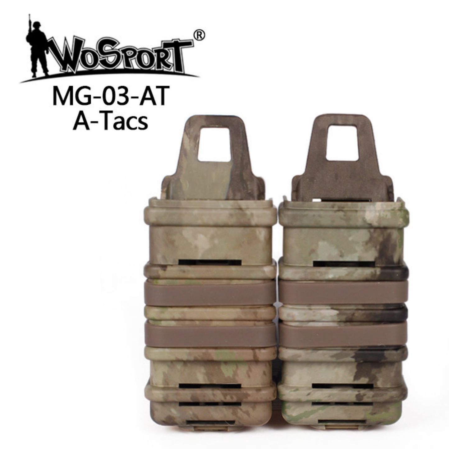 WOSPORT 9MM FAST MAG POUCH [WST-MG-03]