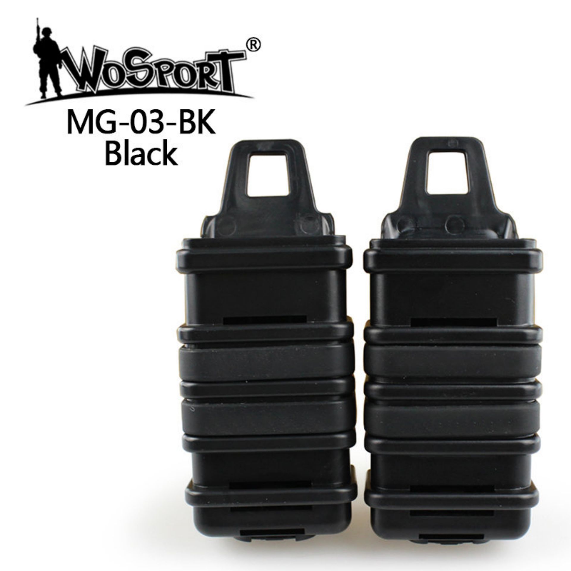 WOSPORT 9MM FAST MAG POUCH [WST-MG-03]