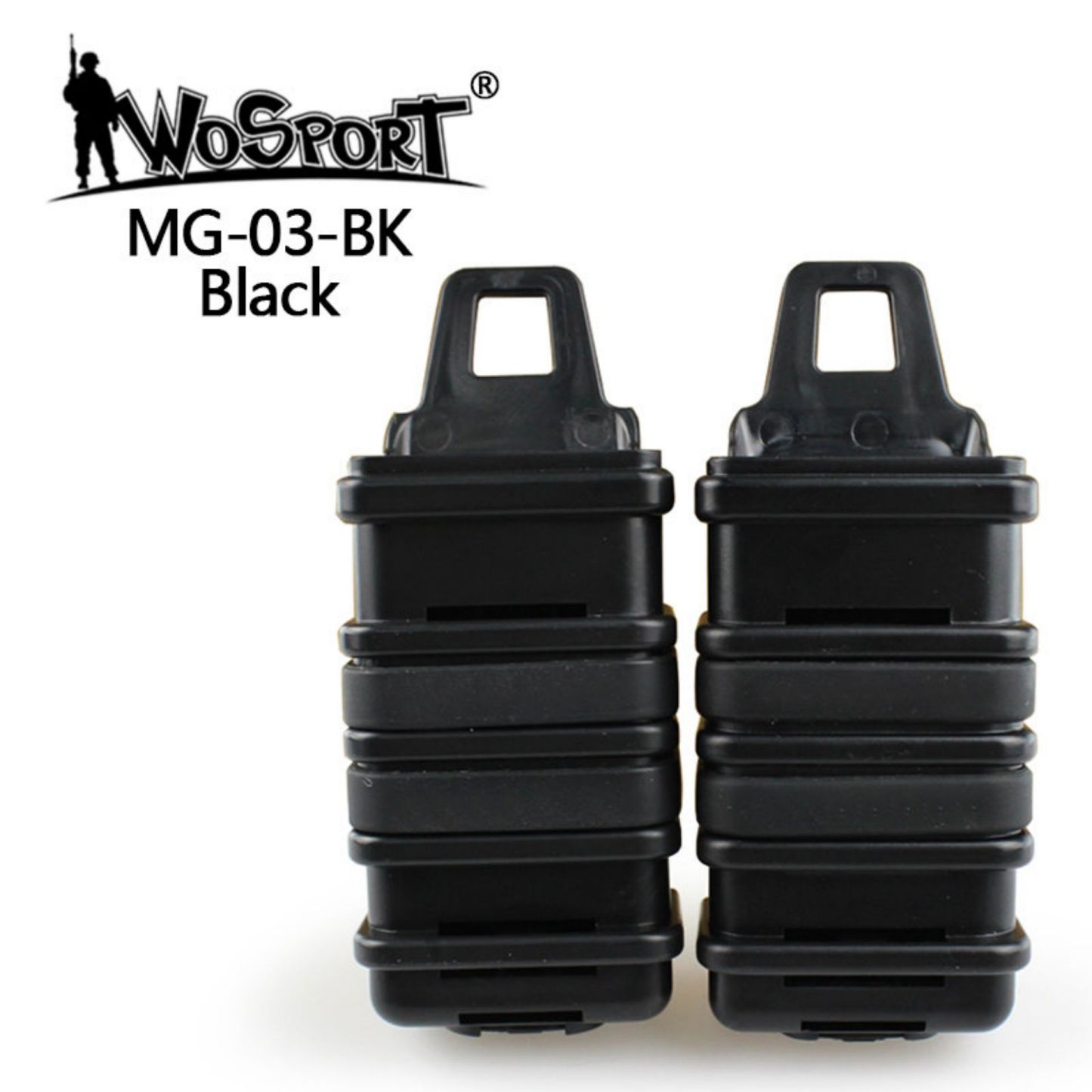 WOSPORT 9MM FAST MAG POUCH [WST-MG-03]