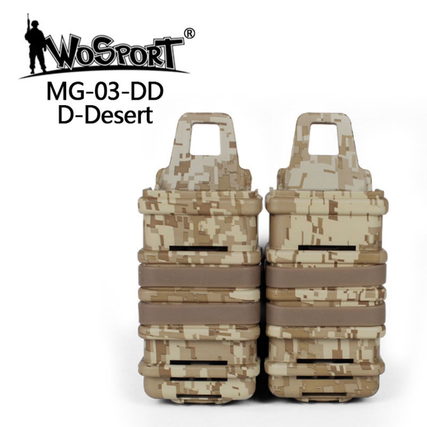 WOSPORT 9MM FAST MAG POUCH [WST-MG-03]