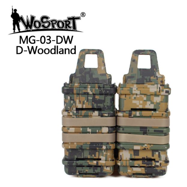 WOSPORT 9MM FAST MAG POUCH [WST-MG-03]
