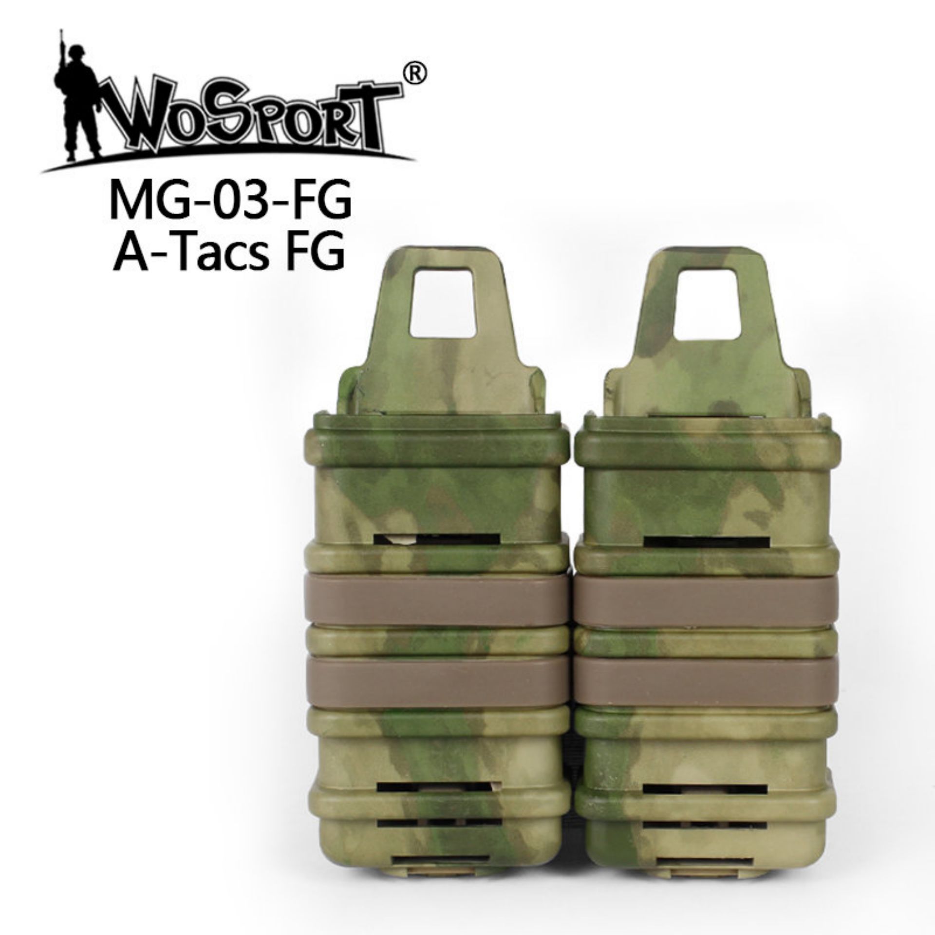 WOSPORT 9MM FAST MAG POUCH [WST-MG-03]