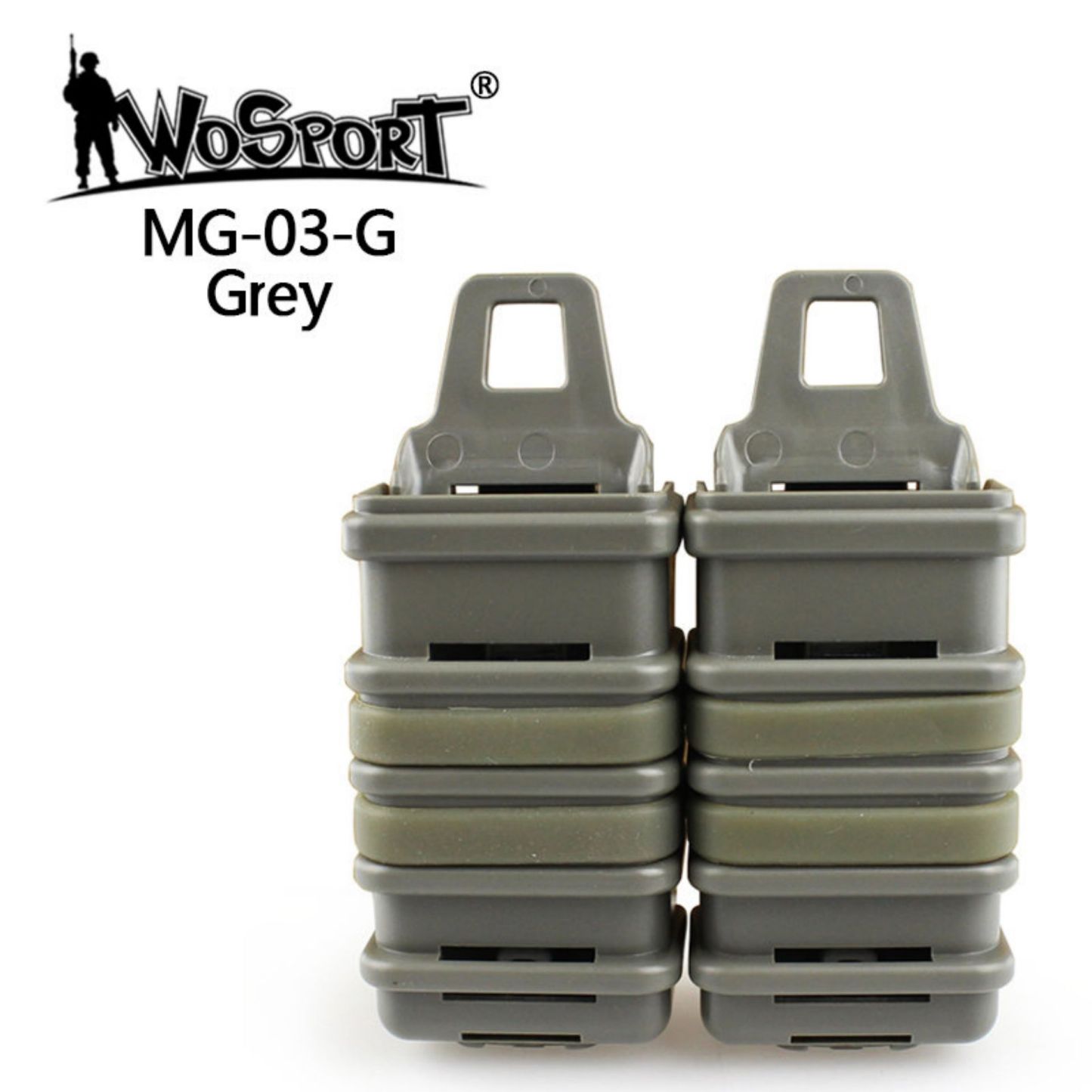 WOSPORT 9MM FAST MAG POUCH [WST-MG-03]
