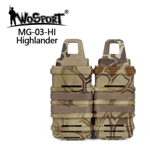 WOSPORT 9MM FAST MAG POUCH [WST-MG-03]