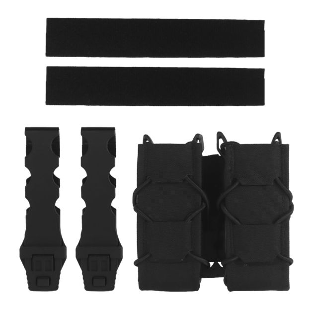 WOSPORT TIGER 9MM DOUBLE MAG POUCH V2 [WST-MG-131]