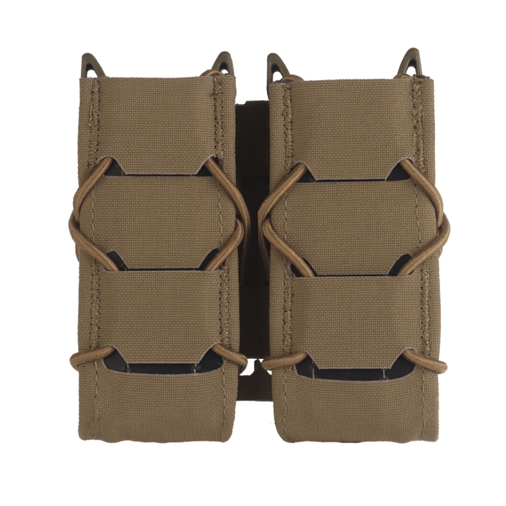 WOSPORT TIGER 9MM DOUBLE MAG POUCH V2 [WST-MG-131]