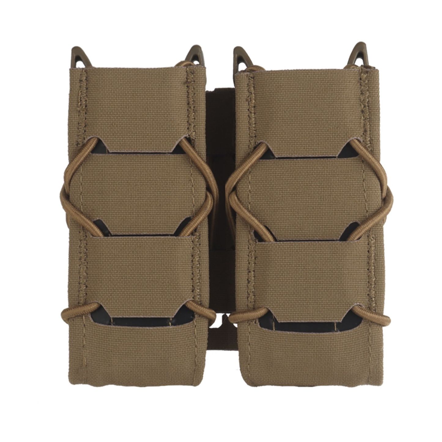 WOSPORT TIGER 9MM DOUBLE MAG POUCH V2 [WST-MG-131]