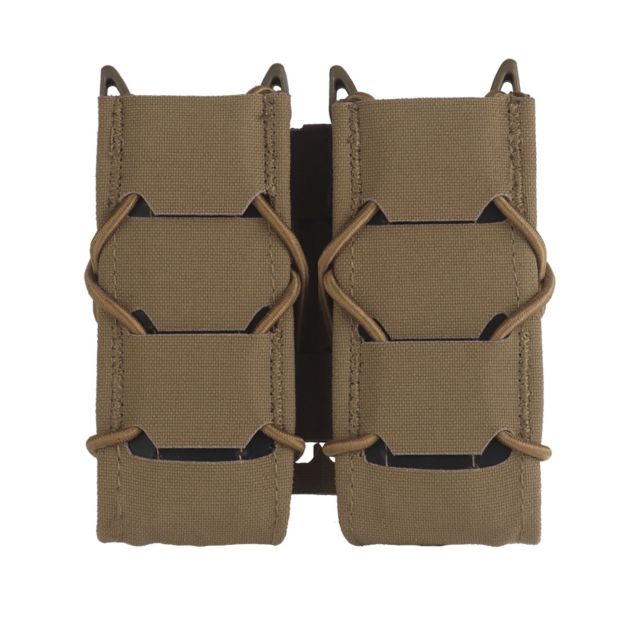 WOSPORT TIGER 9MM DOUBLE MAG POUCH V2 [WST-MG-131]