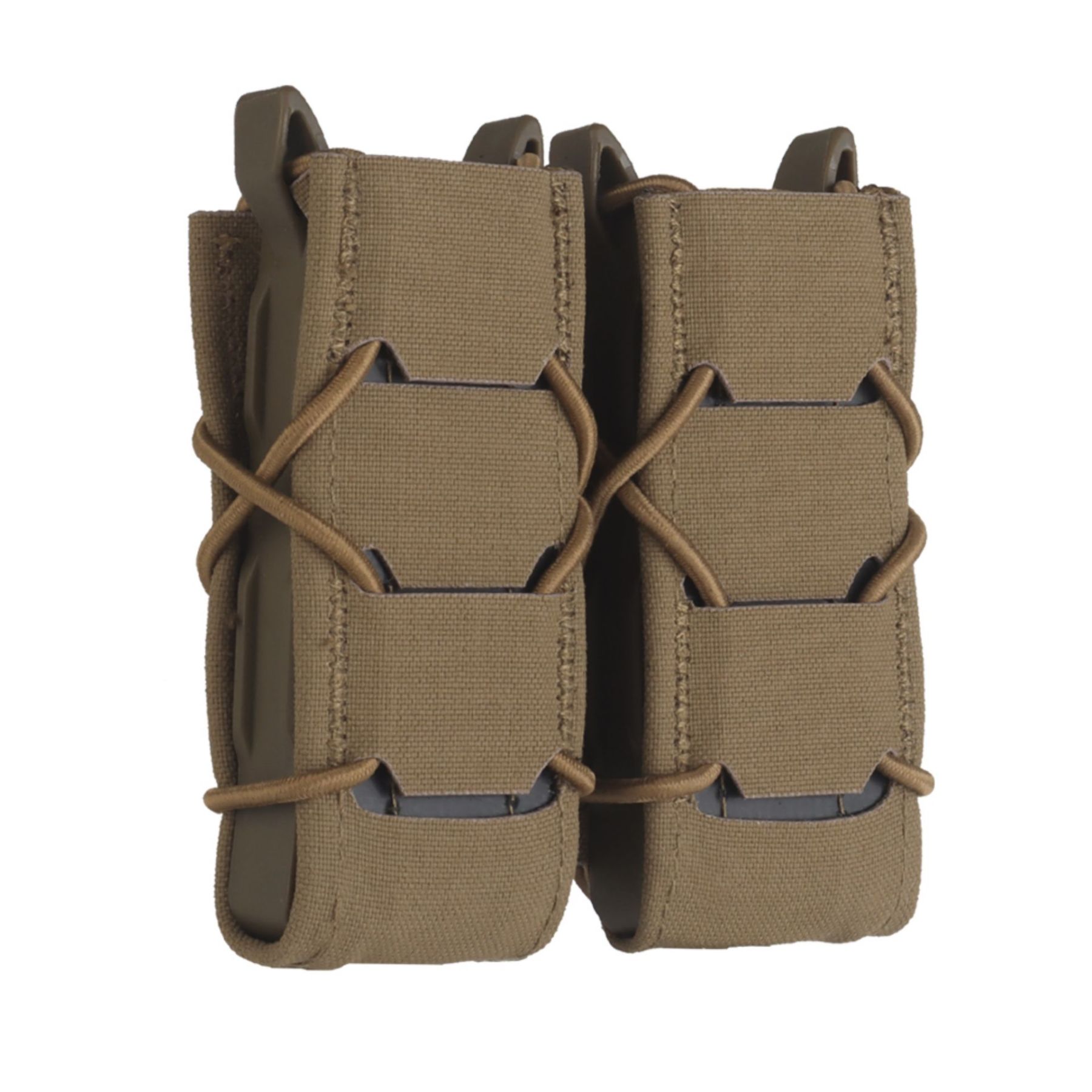 WOSPORT TIGER 9MM DOUBLE MAG POUCH V2 [WST-MG-131]