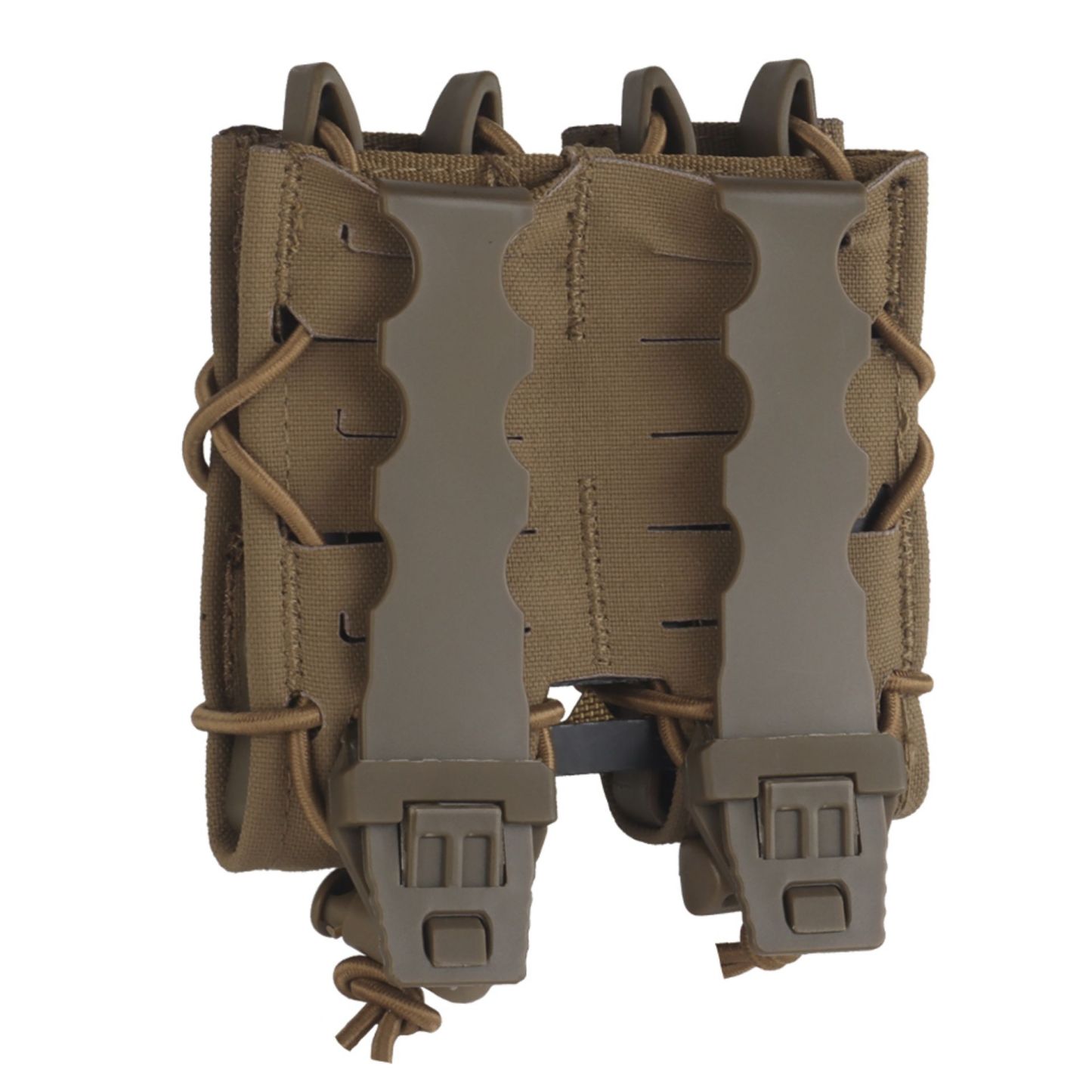 WOSPORT TIGER 9MM DOUBLE MAG POUCH V2 [WST-MG-131]