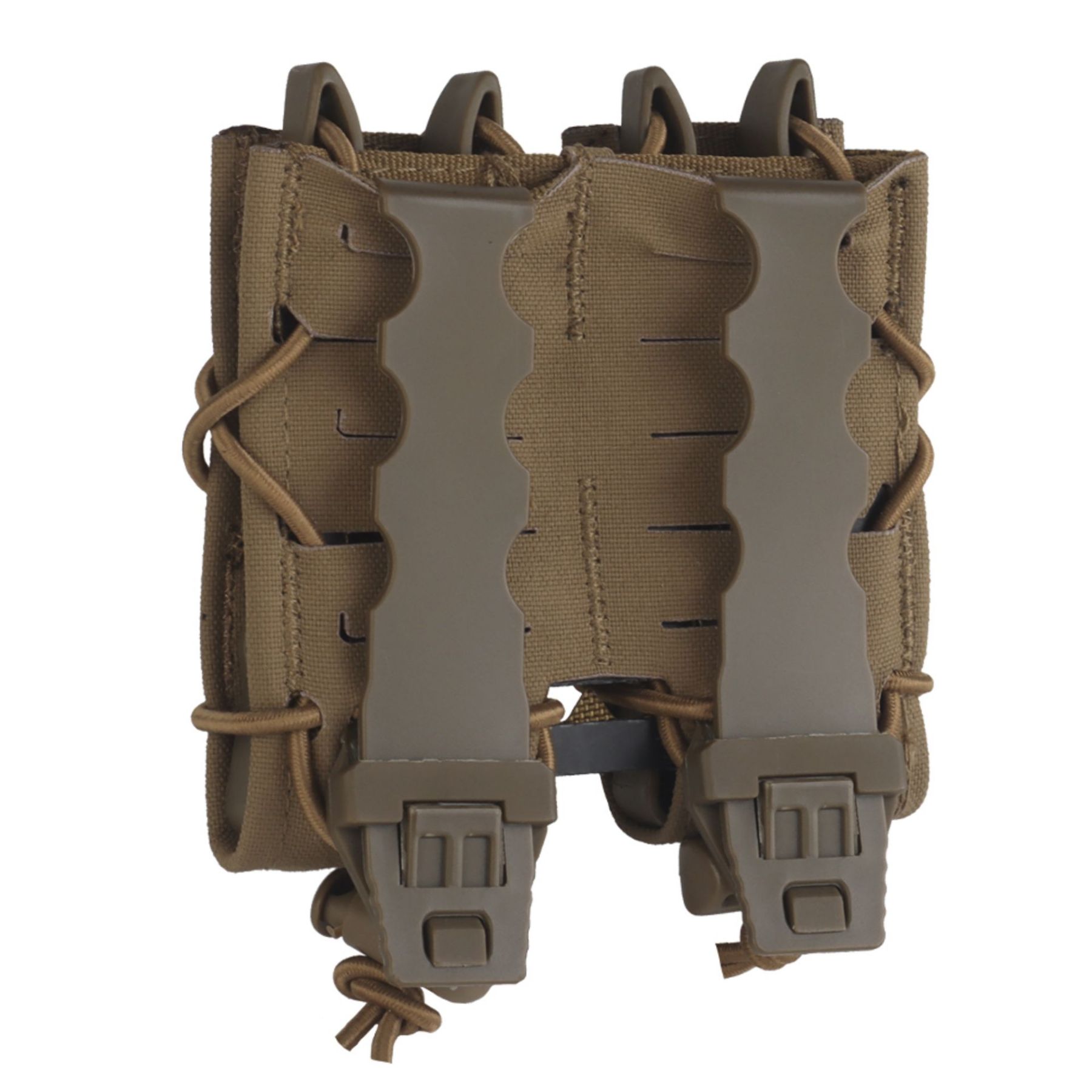 WOSPORT TIGER 9MM DOUBLE MAG POUCH V2 [WST-MG-131]