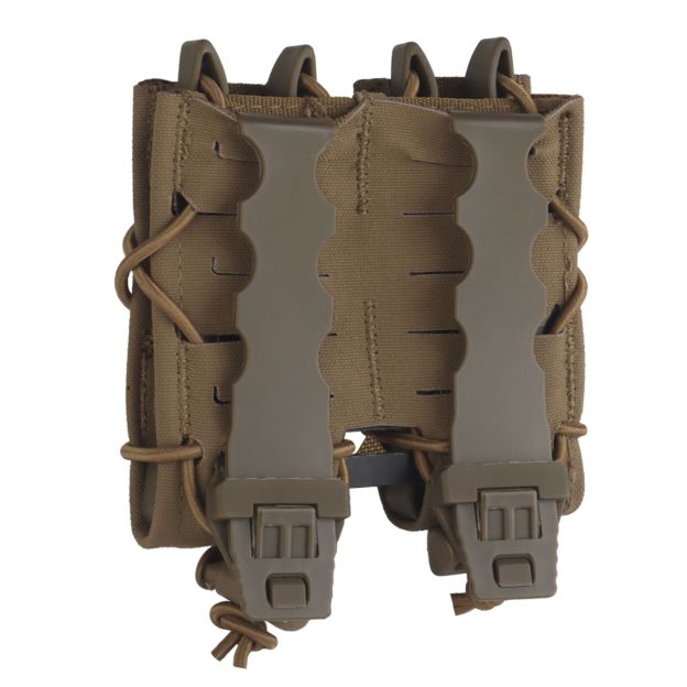WOSPORT TIGER 9MM DOUBLE MAG POUCH V2 [WST-MG-131]