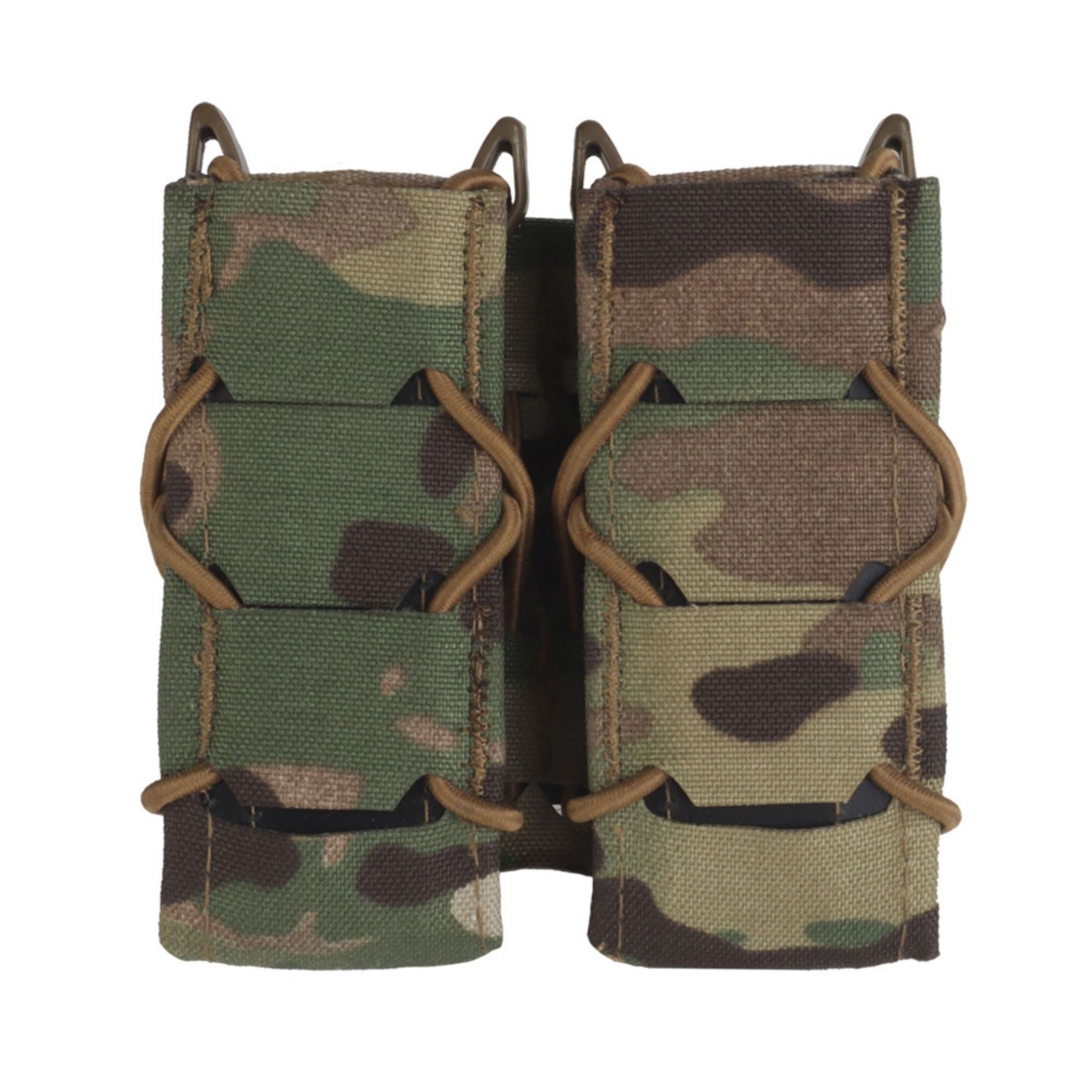WOSPORT TIGER 9MM DOUBLE MAG POUCH V2 [WST-MG-131]