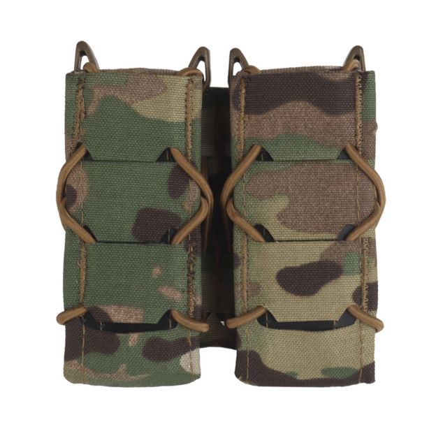WOSPORT TIGER 9MM DOUBLE MAG POUCH V2 [WST-MG-131]