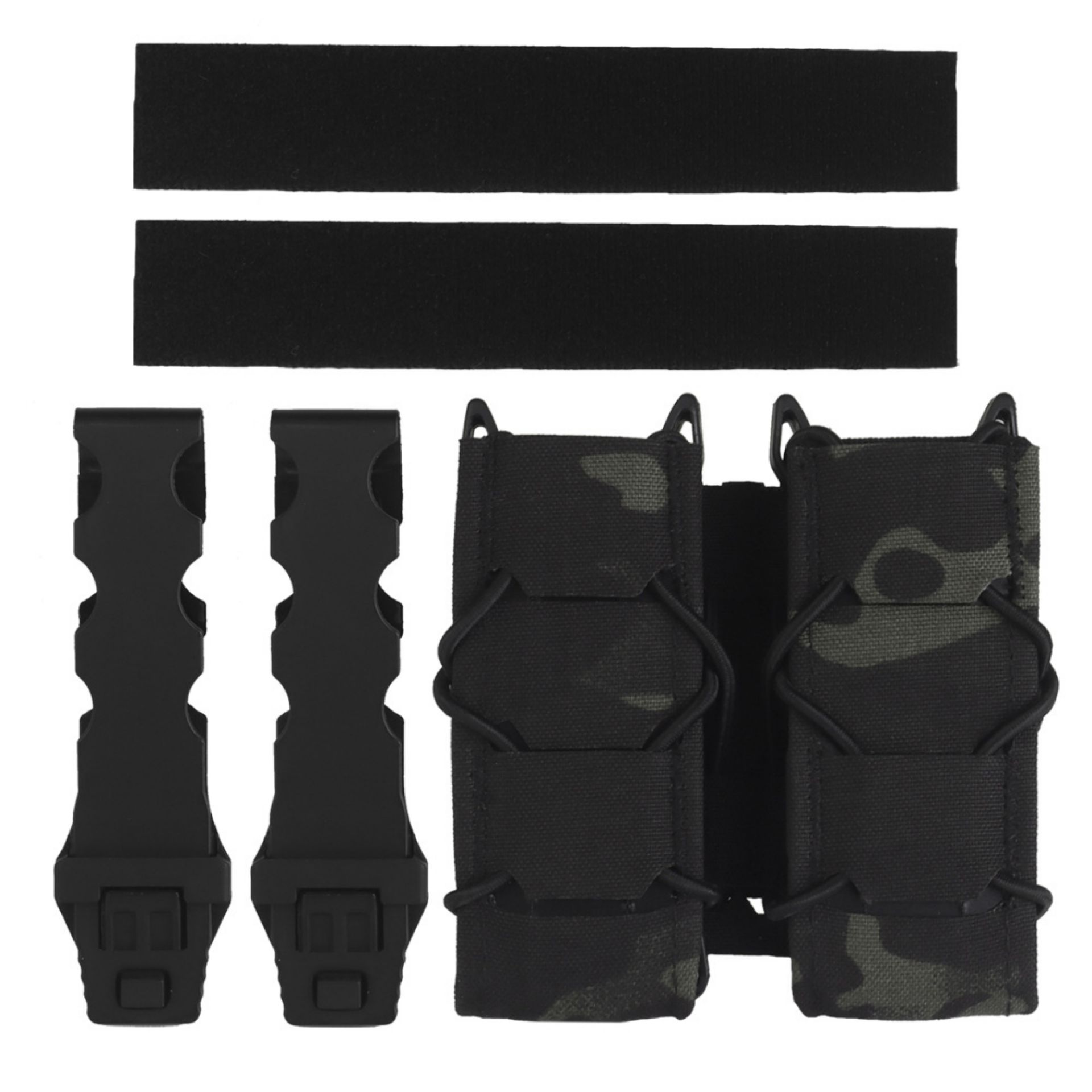 WOSPORT TIGER 9MM DOUBLE MAG POUCH V2 [WST-MG-131]