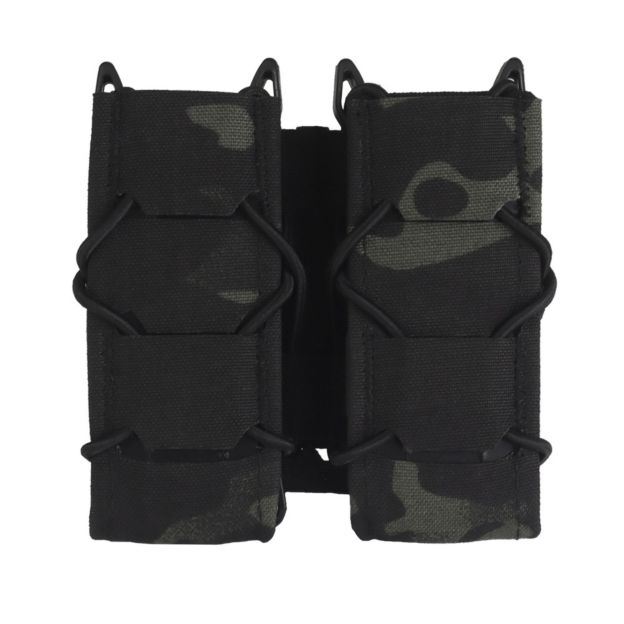 WOSPORT TIGER 9MM DOUBLE MAG POUCH V2 [WST-MG-131]