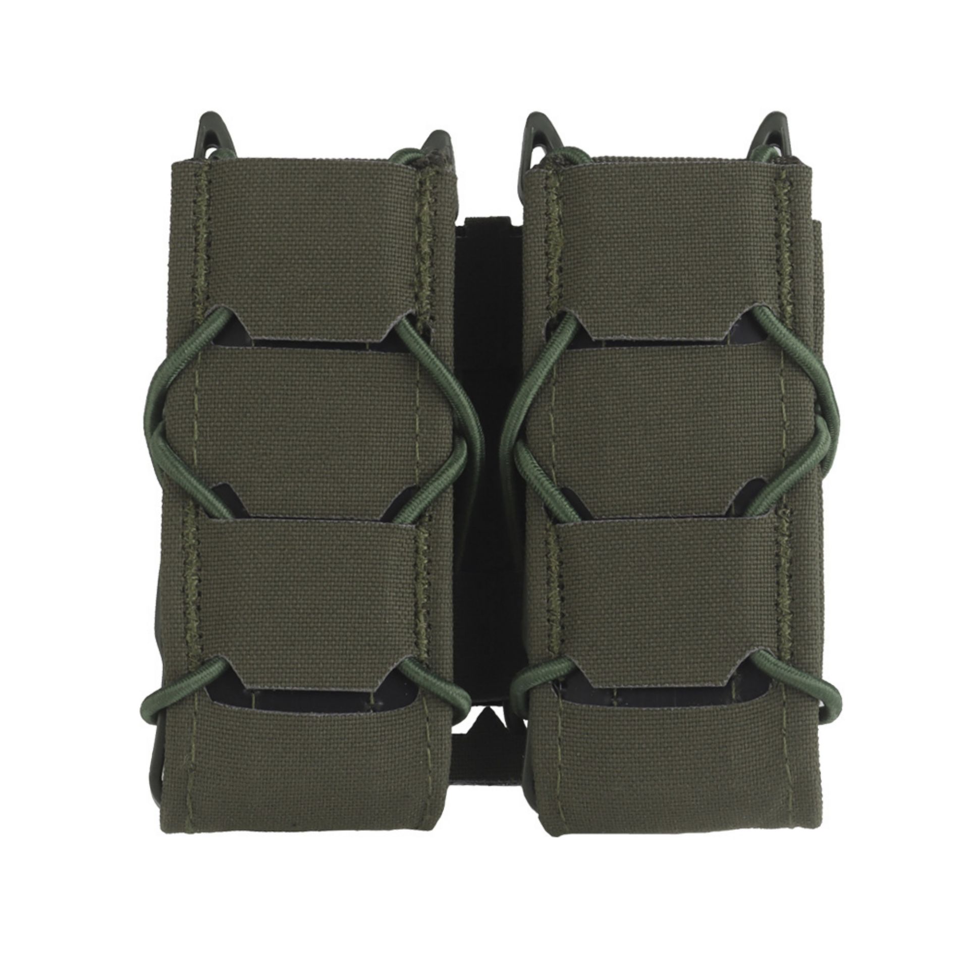 WOSPORT TIGER 9MM DOUBLE MAG POUCH V2 [WST-MG-131]