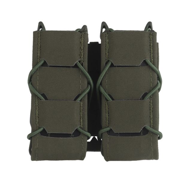 WOSPORT TIGER 9MM DOUBLE MAG POUCH V2 [WST-MG-131]