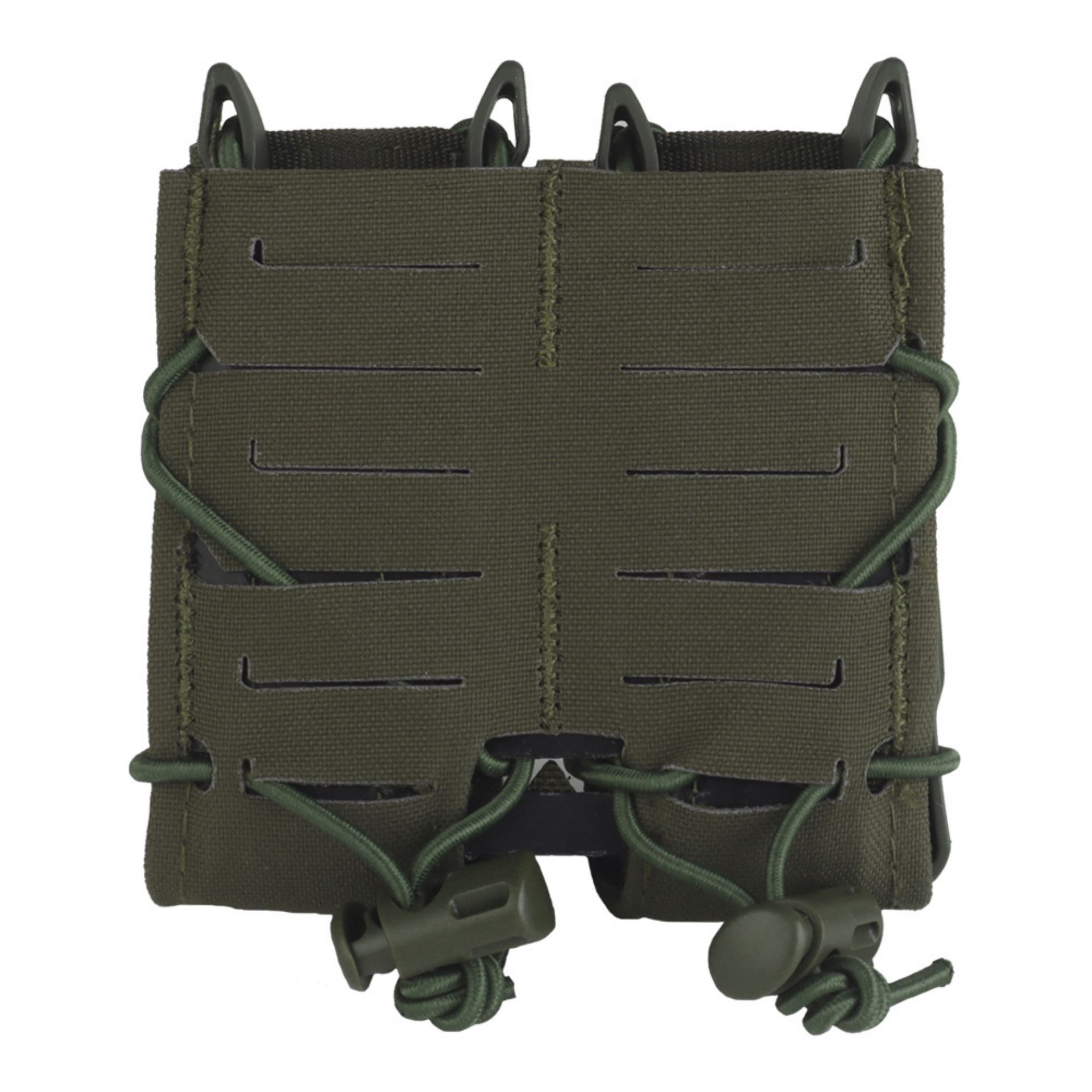 WOSPORT TIGER 9MM DOUBLE MAG POUCH V2 [WST-MG-131]