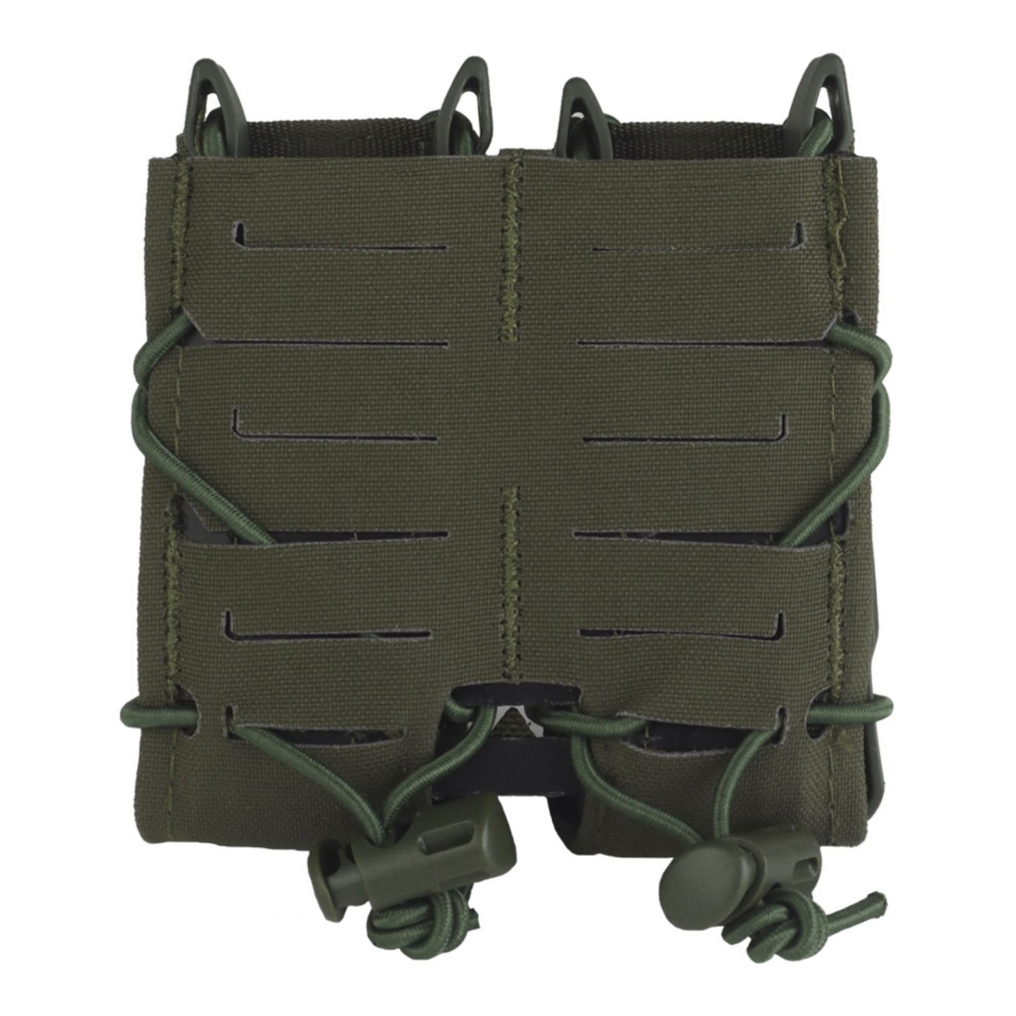 WOSPORT TIGER 9MM DOUBLE MAG POUCH V2 [WST-MG-131]