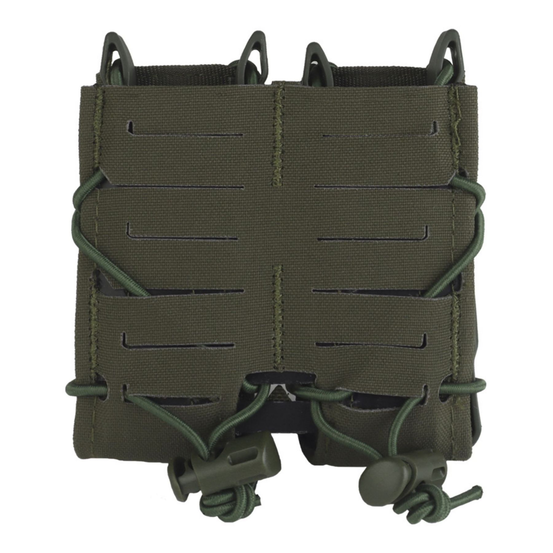 WOSPORT TIGER 9MM DOUBLE MAG POUCH V2 [WST-MG-131]