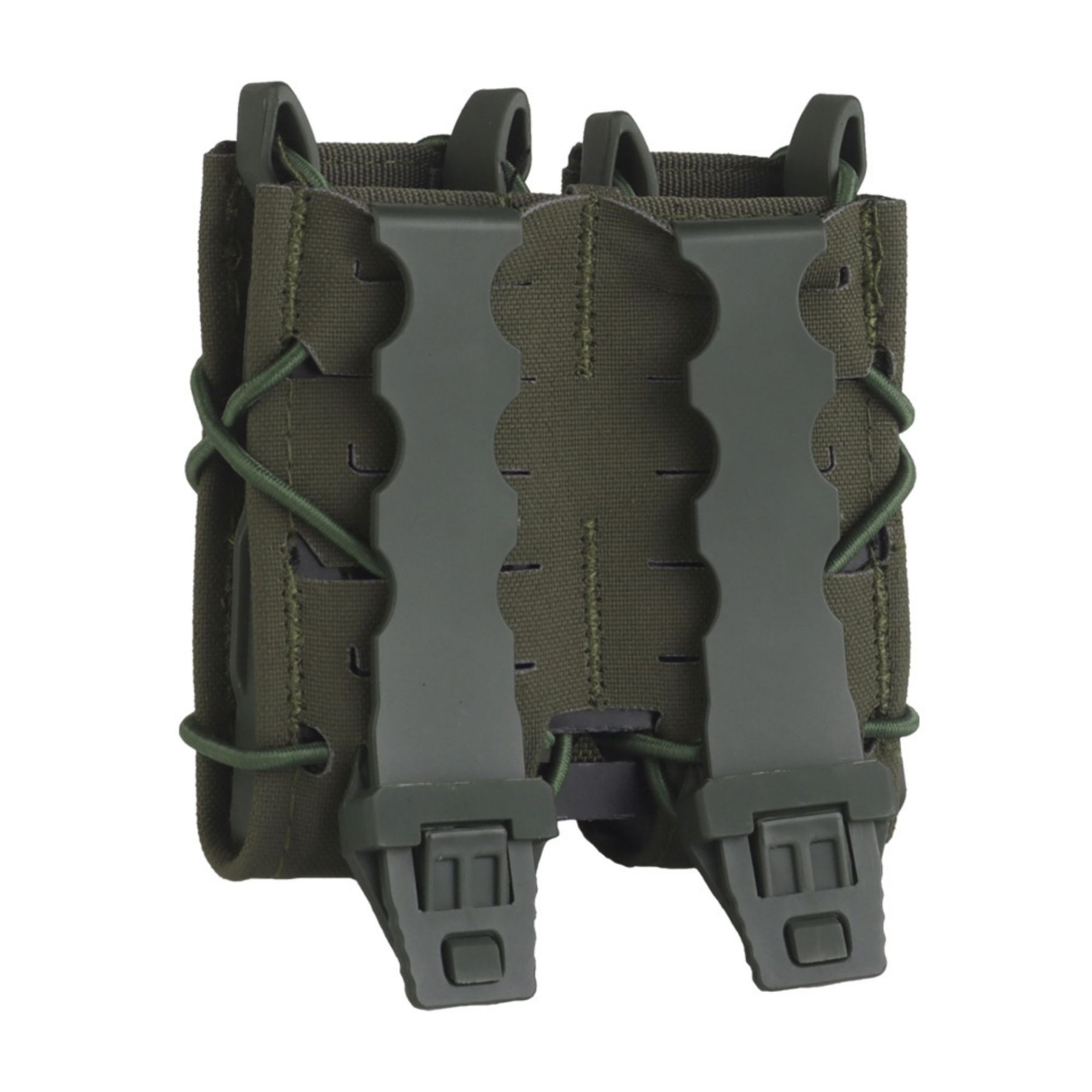 WOSPORT TIGER 9MM DOUBLE MAG POUCH V2 [WST-MG-131]