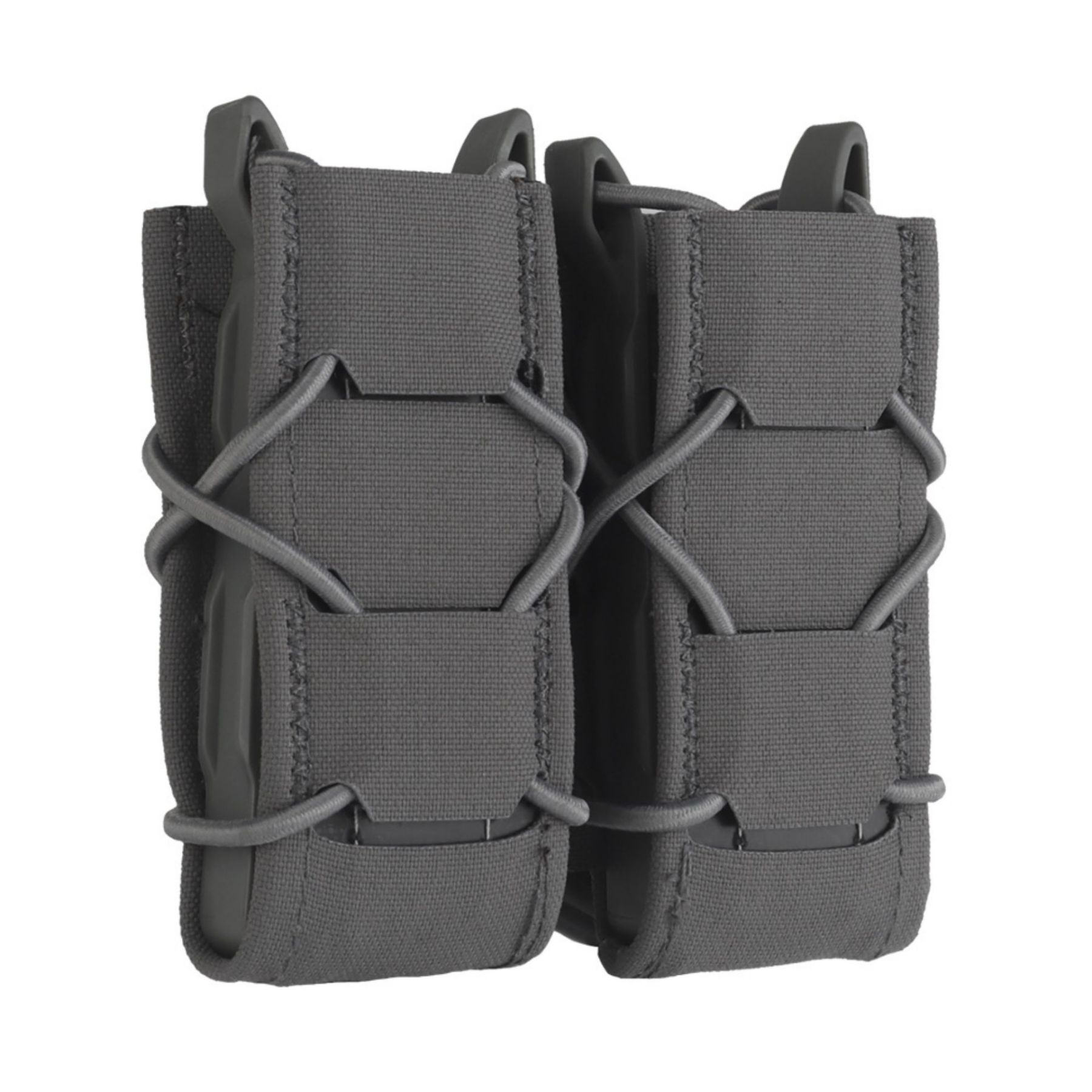 WOSPORT TIGER 9MM DOUBLE MAG POUCH V2 [WST-MG-131]