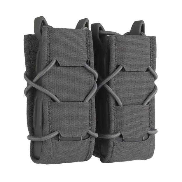 WOSPORT TIGER 9MM DOUBLE MAG POUCH V2 [WST-MG-131]