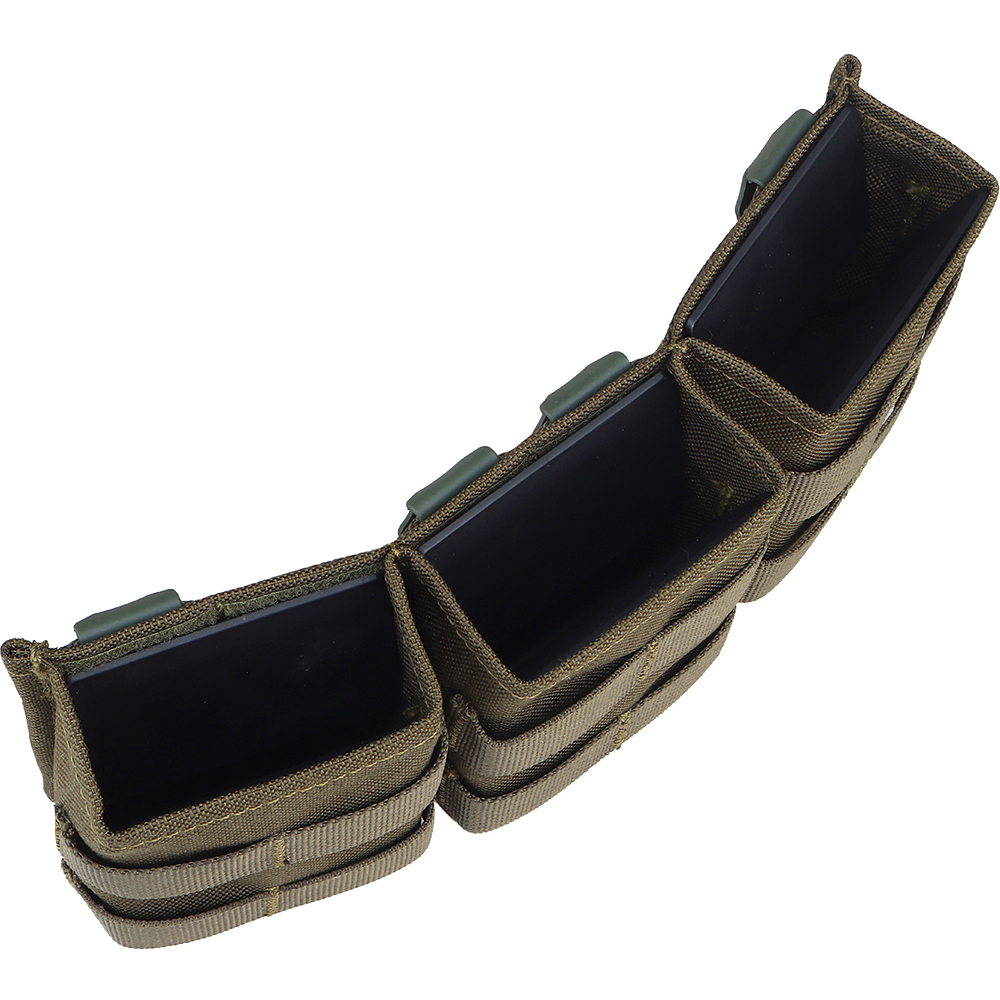 WOSPORT FAST 7.62 TRIPLE MAG POUCH (MEDIUM)[WST-MG-F-17]