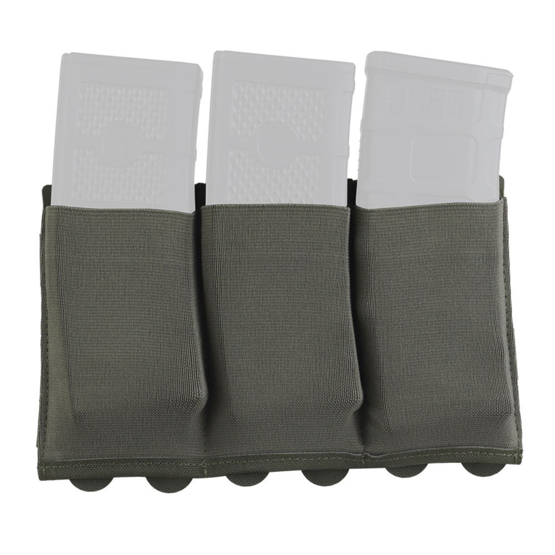 WOSPORT LIGHTWEIGHT ELASTIC TRIPLE MAG POUCH [WST-MG-116]
