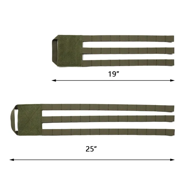 TWINFALCONS 19" /25" MOLLE CUMMERBUND[TW-BT13/TW-BT14]