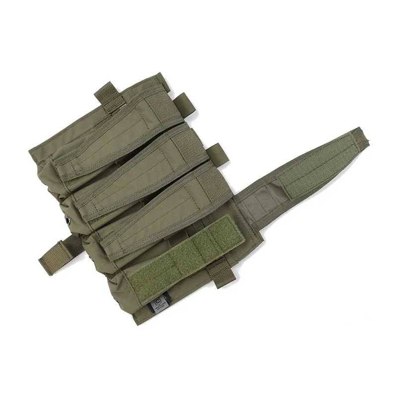 TWINFALCONS DETACHABLE FLAP QUAD SMG MAG POUCHES PANEL [TW-M080]