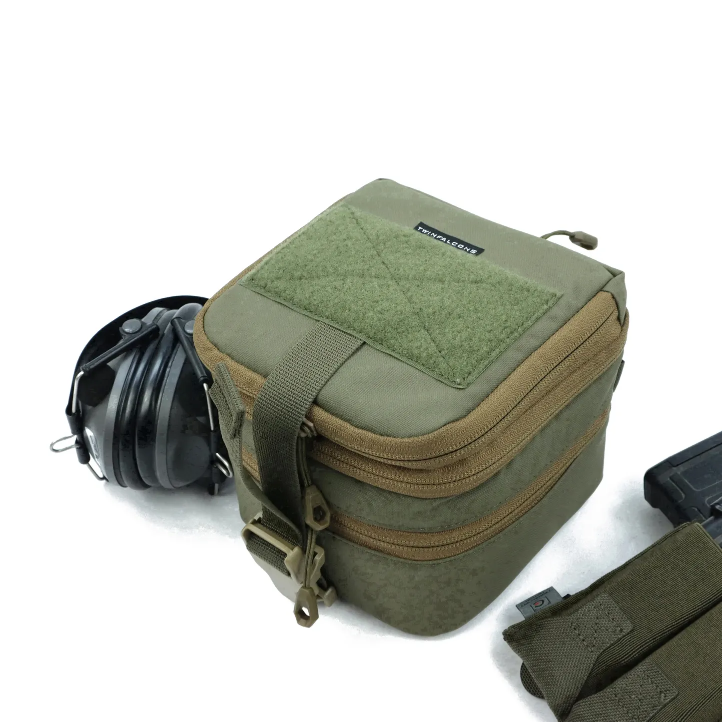 TWINFALCONS PADDED EXPANDABLE NVG POUCH[TW-P124]