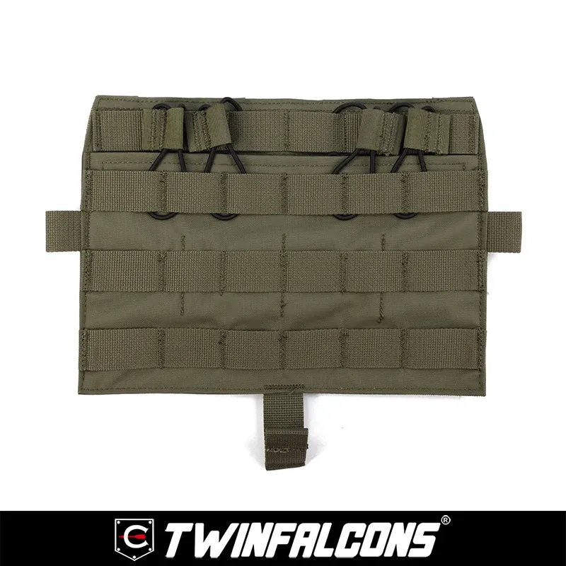 TWINFALCONS JPC 2.0 DETACHABLE FLAP QUAD SMG MAG FLAT PANEL[TW-M081]
