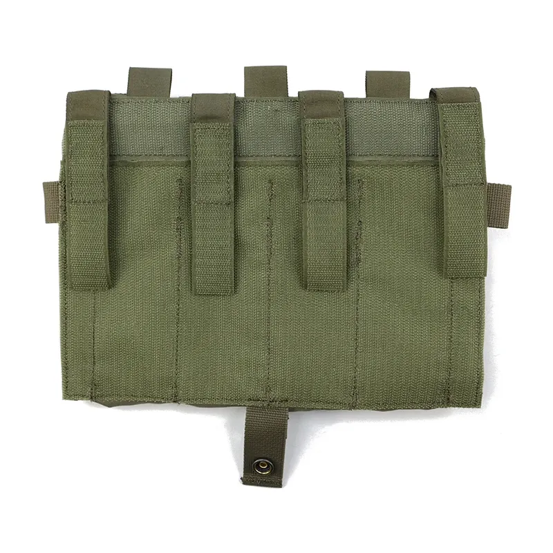 TWINFALCONS DETACHABLE FLAP QUAD SMG MAG POUCHES PANEL [TW-M080]