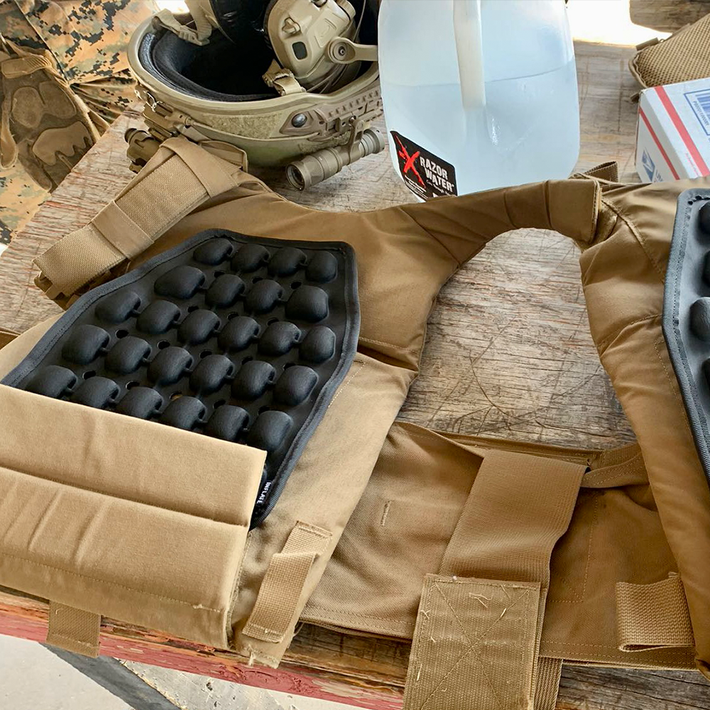 AA SHIELD TACTICAL INFLATABLE VENTILATION (TIV) SYSTEM CHEST